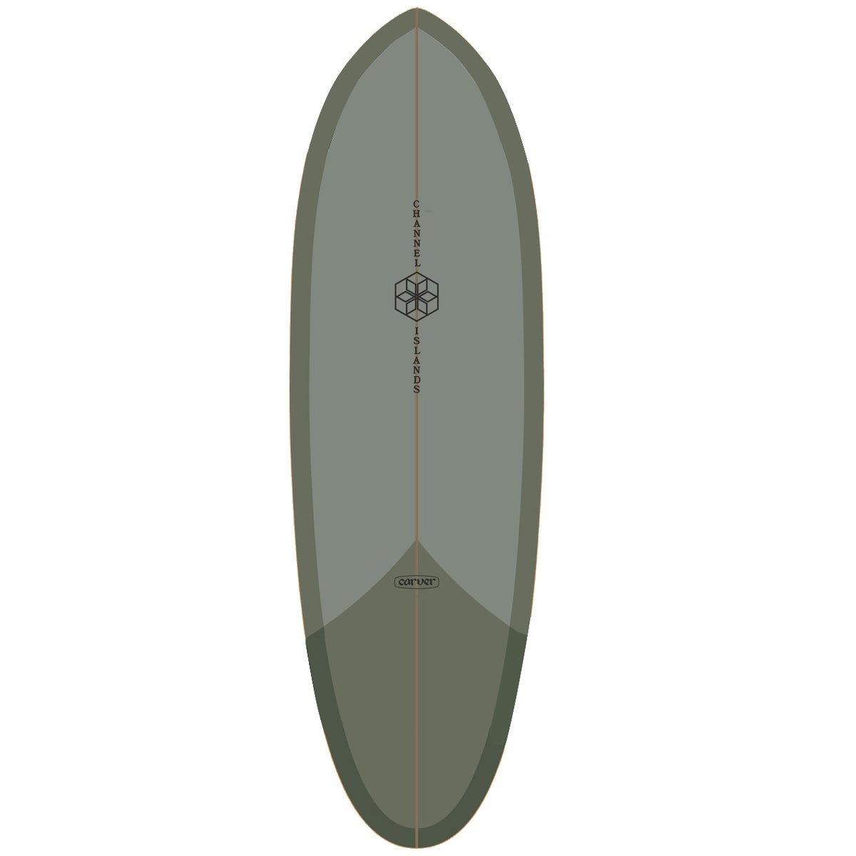 Carver CI Mid Sage 32.5" Surfskate Deck - Skateboard - Decks