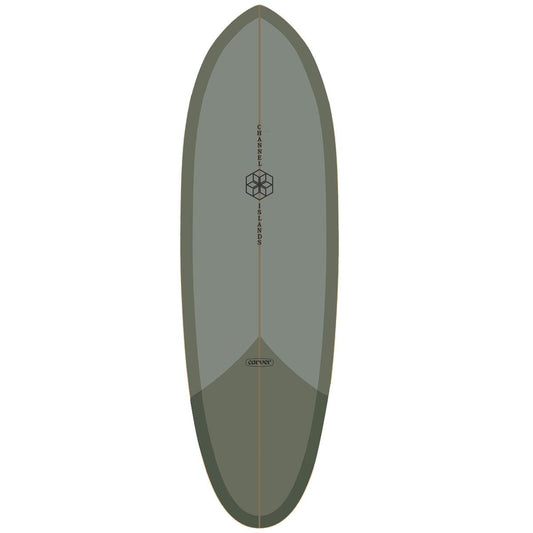Carver CI Mid Sage 32.5" Surfskate Deck - Skateboard - Decks