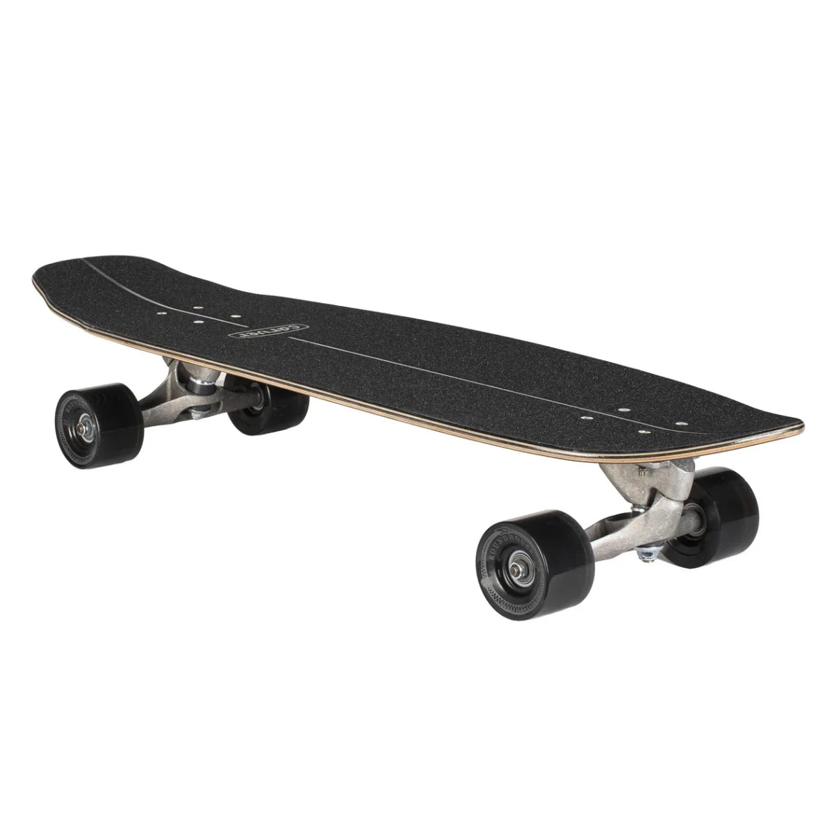 Carver CX Black Tip Carbon Fiber 32.5" Surfskate Complete - Surfskate - Completes