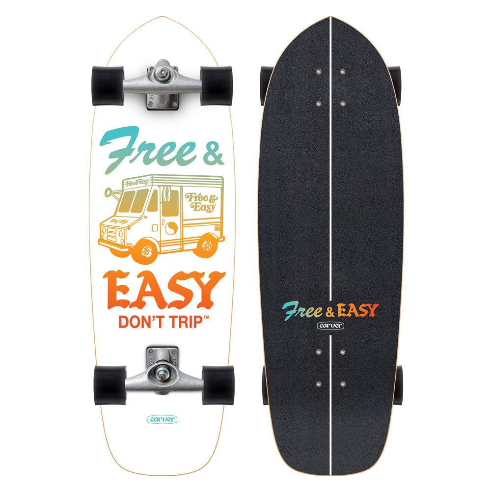 Carver CX Free & Easy Paleta 30.75 Surfskate - Surfskate - Completes