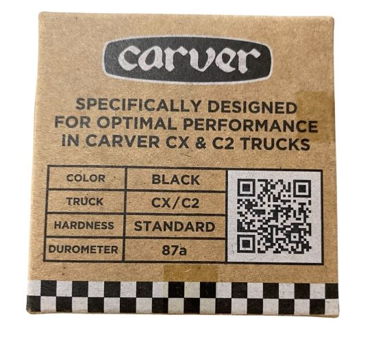 Carver CX/C2 Standard (Smoke) Bushing Set - Skateboard - Bushings