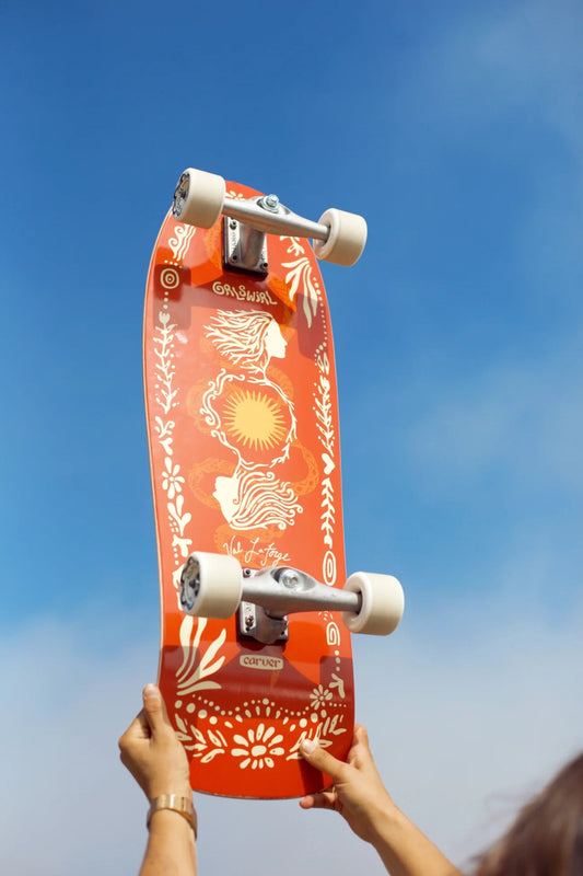 Carver GRLSWIRL 31" wb16 Surfskate (V5) Deck - Skateboard - Decks