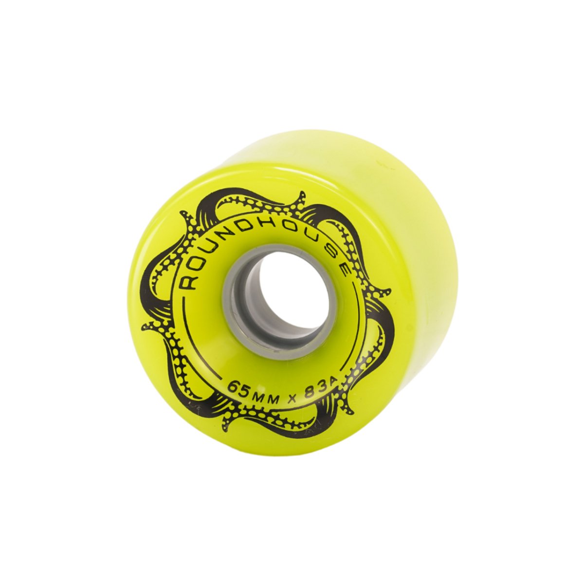 Carver Roundhouse 65mm 83a Slick Green Glo - Skateboard - Wheels