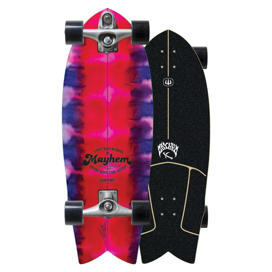 Carver x Lost C7 RNF Retro 29.5" (V3) Surfskate - pink/purple - Surfskate - Completes