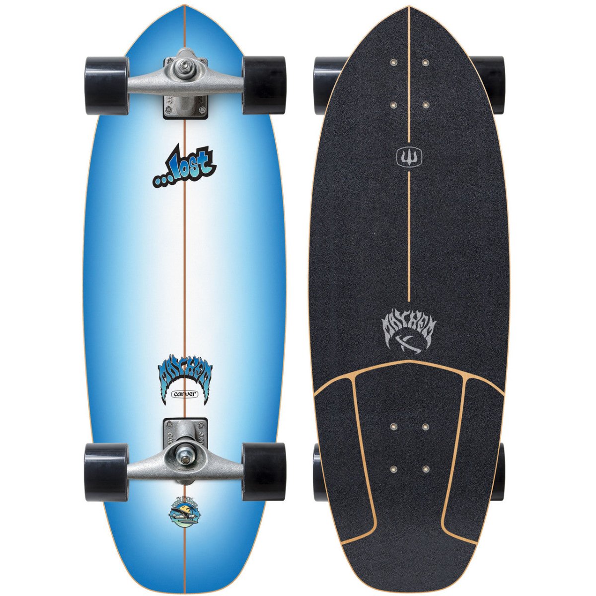 Carver x Lost CX Raw 30.5" Puddle Jumper (V4) Surfskate - Surfskate - Completes