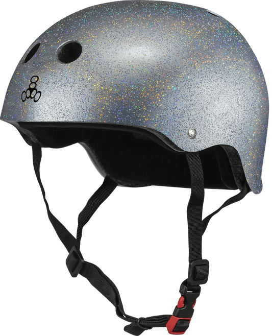 Cert Sweatsaver Helmet - Silver Glitter - L/XL - Gear - Helmets