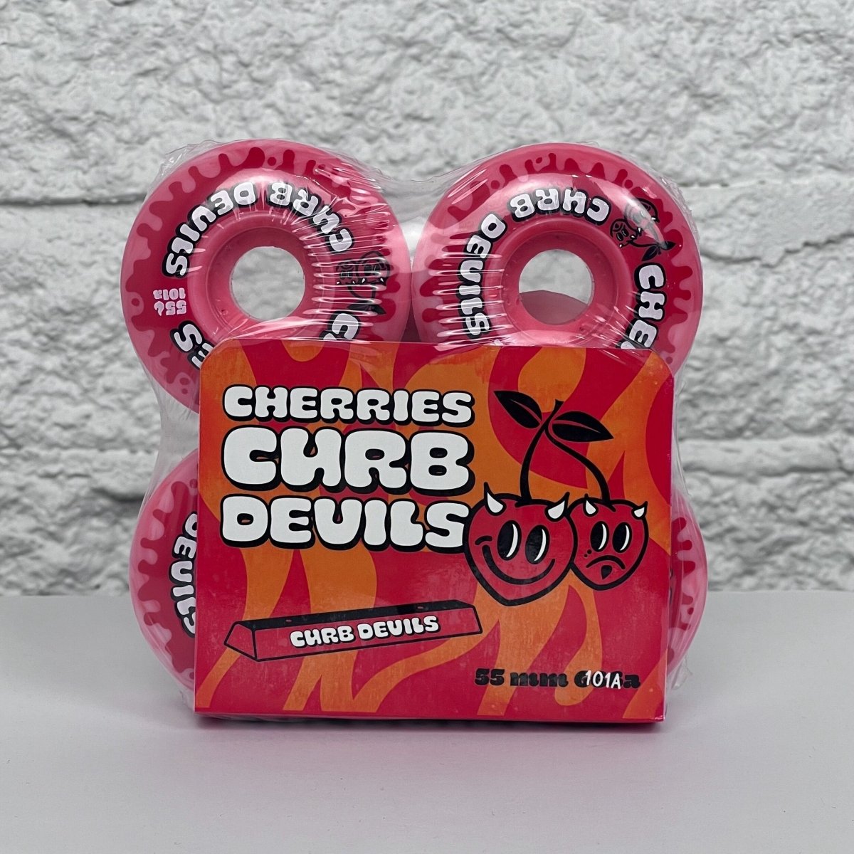 Cherries 55mm 101a Curb Devils Wheels Status