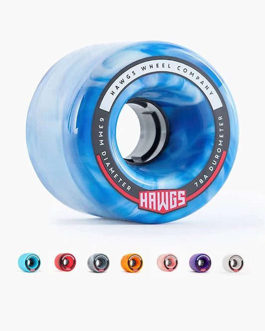 Chubby Hawgs 60mm 78a Wheels - Skateboard - Wheels