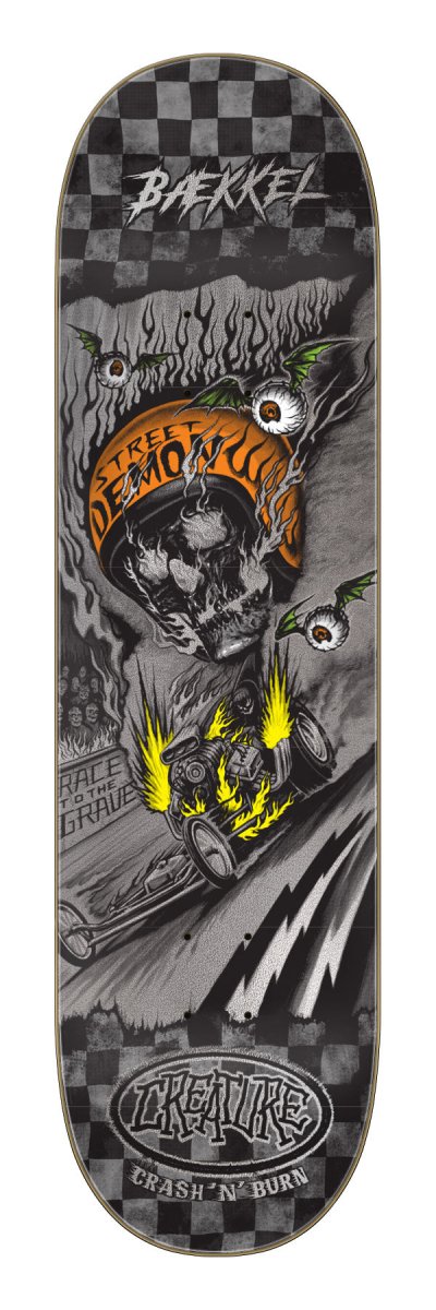CR Baekkel Crash And Burn Pro 8.6" Wb:14.626" - Skateboard - Decks