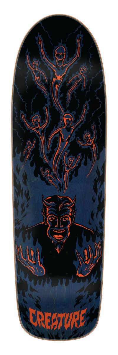 CR Hell 9.30" Wb:14.25" - 14.65" - Skateboard - Decks