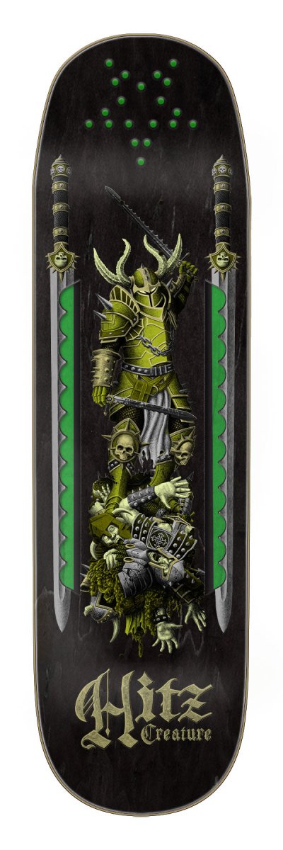 CR Hitz Serrator Pro 8.99" Deck - Skateboard - Decks
