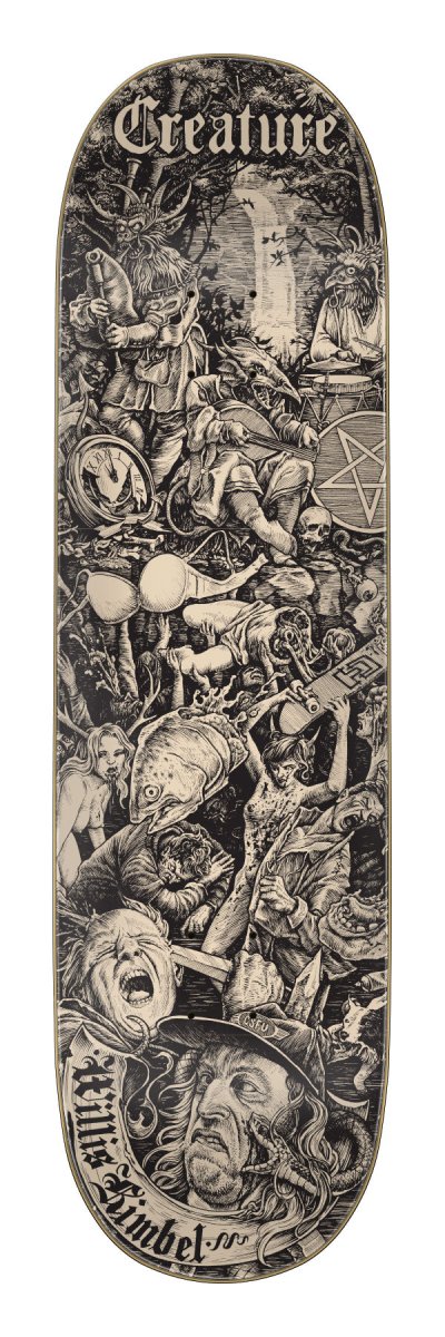 CR Kimbel The Lore VX 8.8" Deck Wb: 15" - Skateboard - Decks