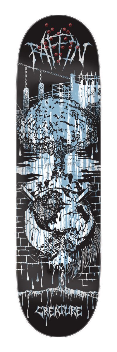 CR Raffin BLKMTL Pro 8.53" Wb:14.375" - Skateboard - Decks