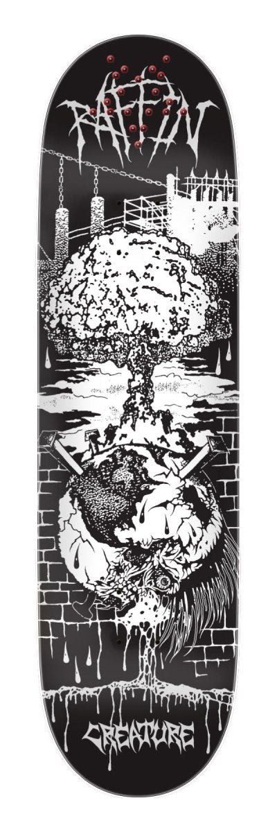 CR Raffin BLKMTL Pro 8.53" Wb:14.375" - Skateboard - Decks