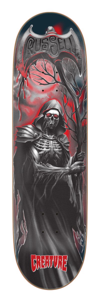 CR Russell Metal XX Pro 8.6" Deck Wb: 14.25" - Skateboard - Decks