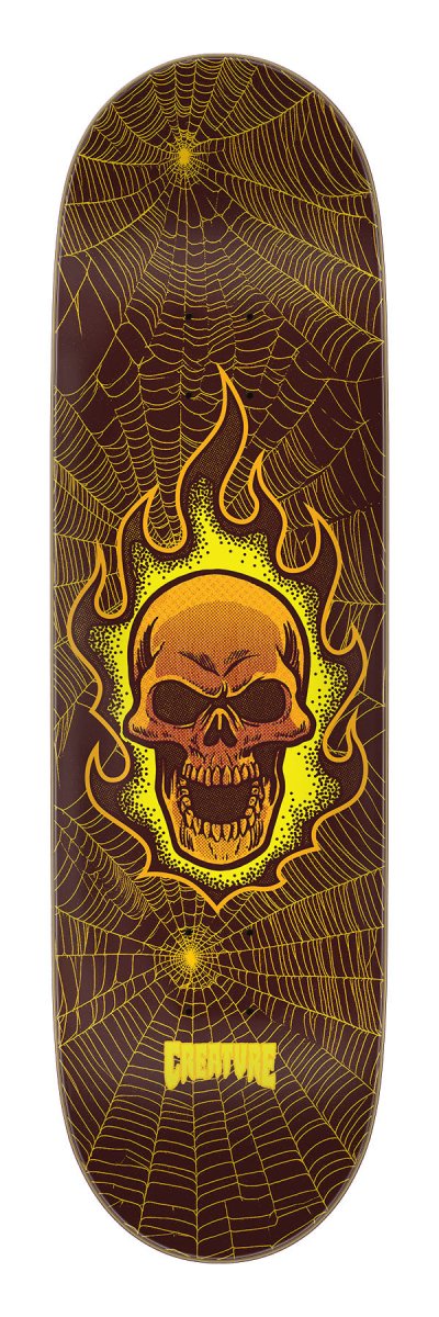Creature Bonehead Webbed 8.8 Stumps Skateboard Deck - Skateboard - Decks
