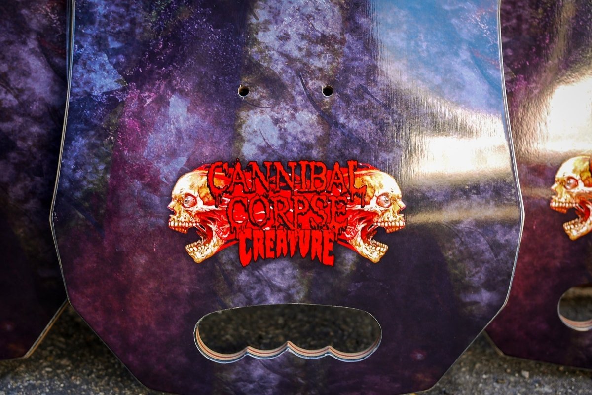 Creature Cannibal Corpse Explicit 10.56" Skateboard Deck Wb: 15" - Skateboard - Decks