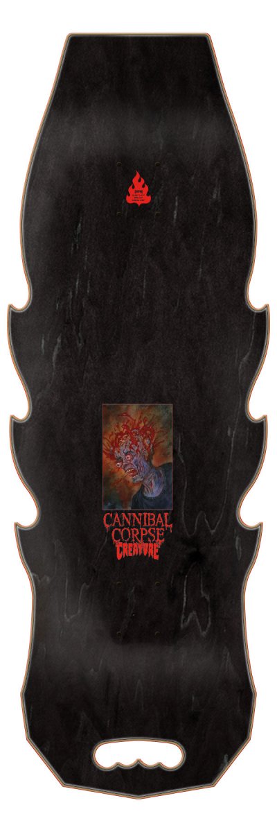 Creature Cannibal Corpse Explicit 10.56" Skateboard Deck Wb: 15" - Skateboard - Decks