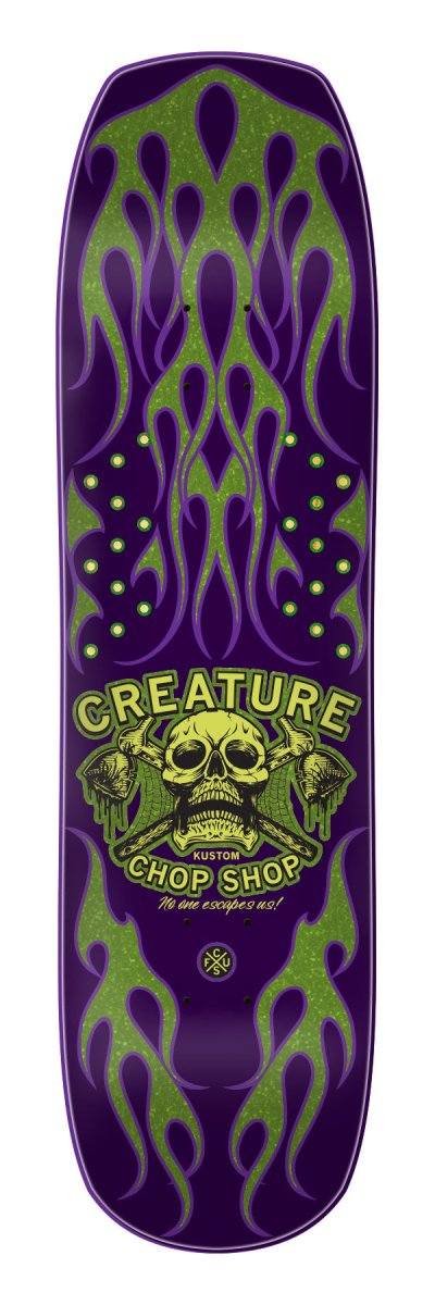 Creature Chop Shop 8.50" Deck Wb: 14.375" - Skateboard - Decks