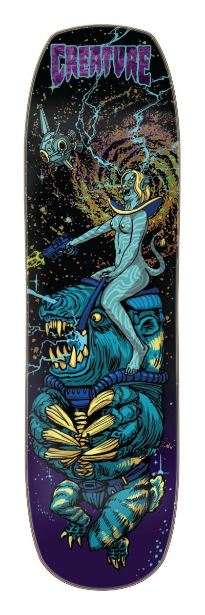 Creature Cosmo Rider LG 8.75" Skateboard Deck - Skateboard - Decks