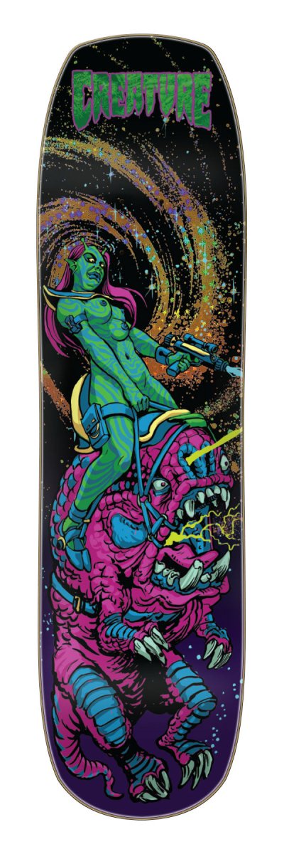 Creature Cosmo Rider SM 8.5" Skateboard Deck - Skateboard - Decks