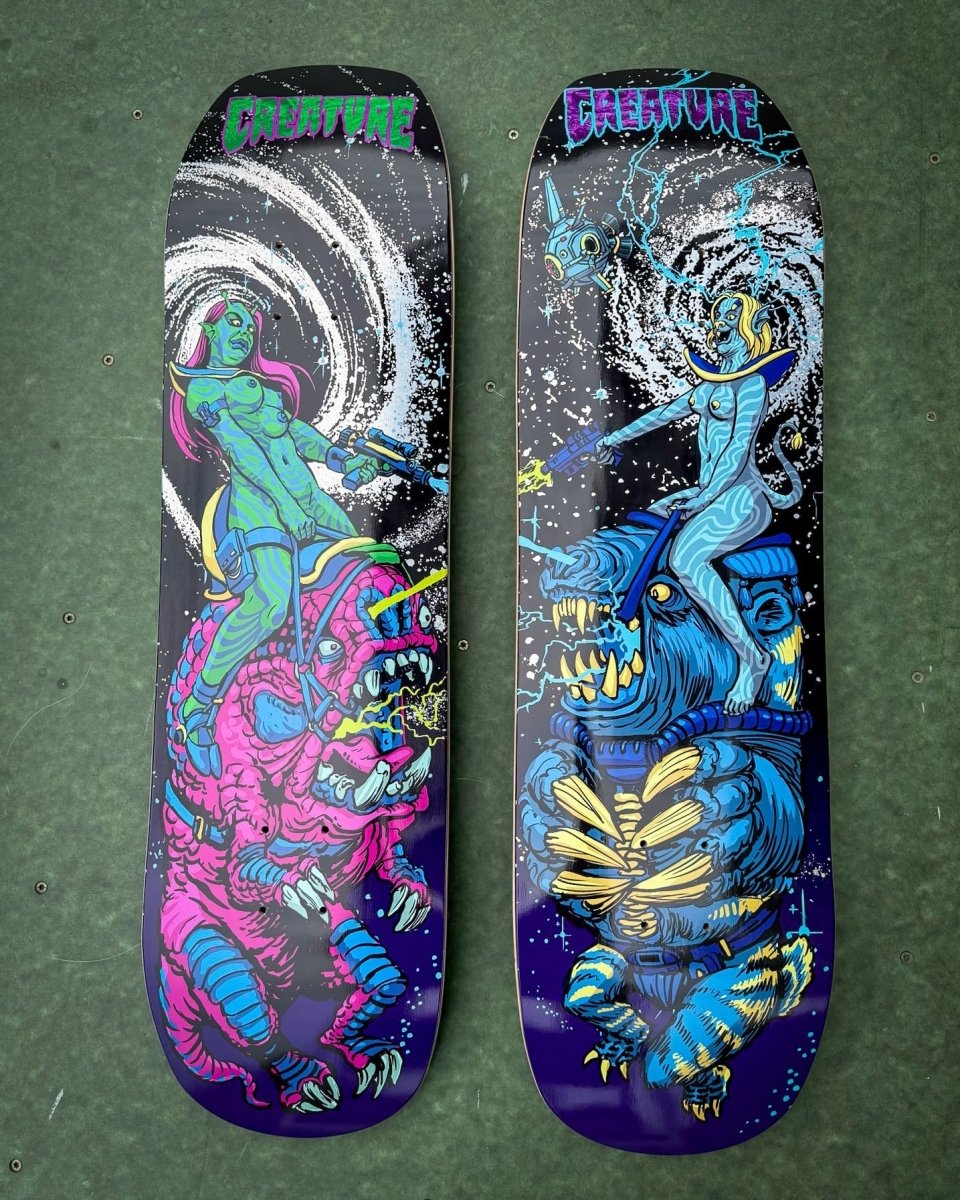 Creature Cosmo Rider SM 8.5" Skateboard Deck - Skateboard - Decks