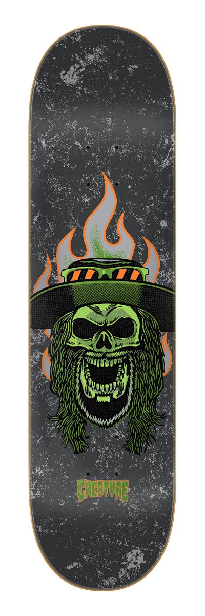 Creature Lockwood Bonehead 8.25 Skateboard Deck - Skateboard - Decks