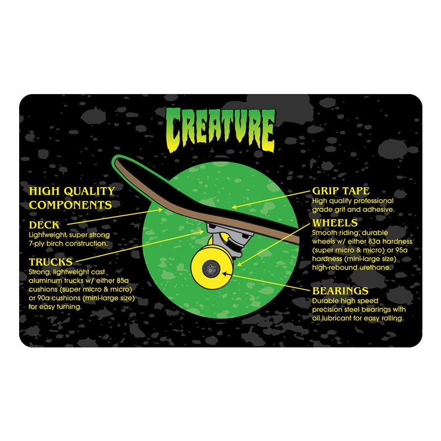 Creature Logo Full 8.0 Complete - Skateboard - Completes