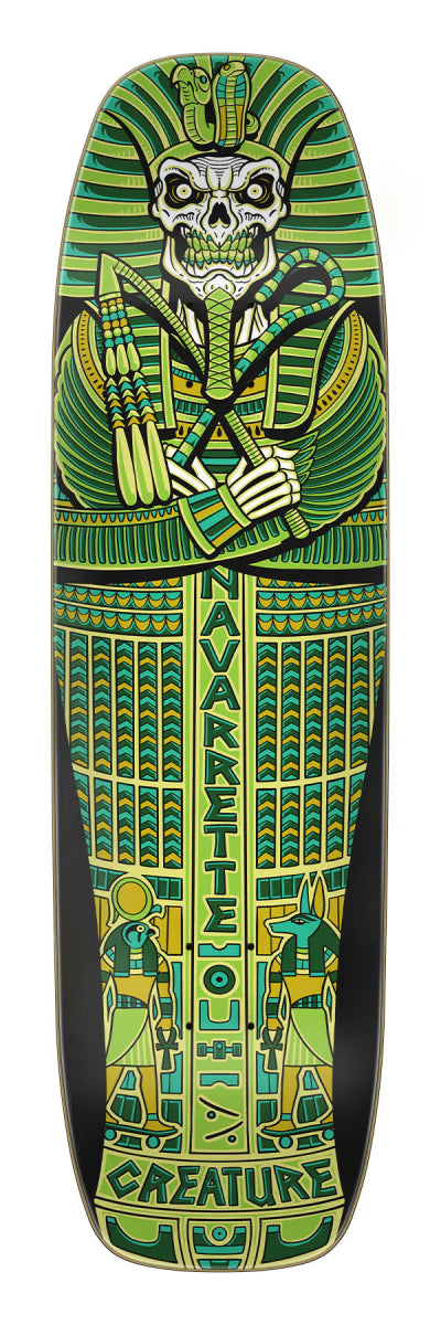Creature Navarette Pharaoh XL Pro 9.0" WB15.5 Deck - Skateboard - Decks