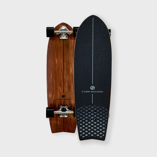 Curfboard Surfskate Fish Pro Wooden Dream - Surfskate - Completes