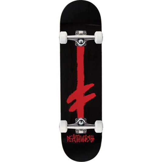 Deathwish 8.0" Gang Logo Skateboard Complete - Skateboard - Completes
