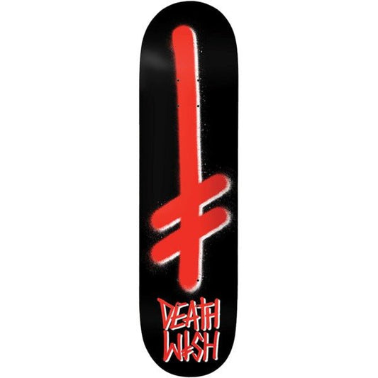 Deathwish Gang Spray Logo 8.0" Skateboard Deck - Skateboard - Decks