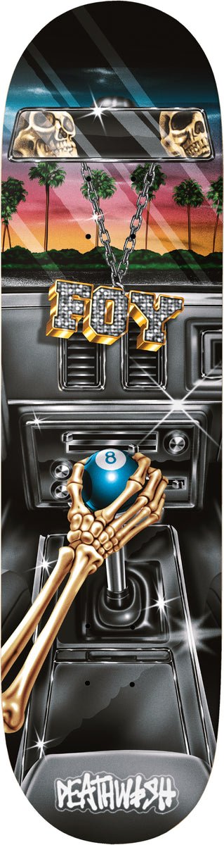 Deathwish Jamie Foy Samborgini Shifter 8.0" Skateboard Deck - Skateboard - Decks