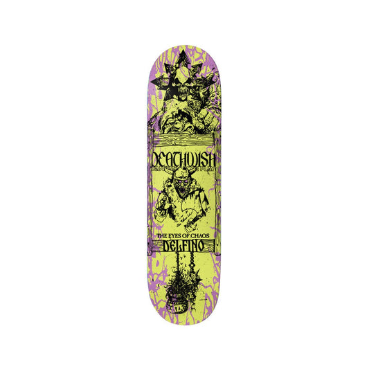 Deathwish Pedro Delfino Chaos 8.25" Skateboard Deck - Skateboard - Decks