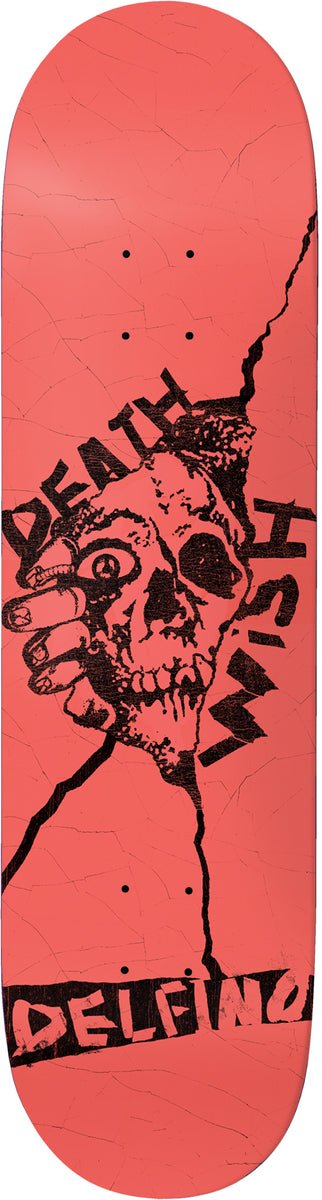 Deathwish Pedro Delfino Rot 8.5" Skateboard Deck - Skateboard - Decks