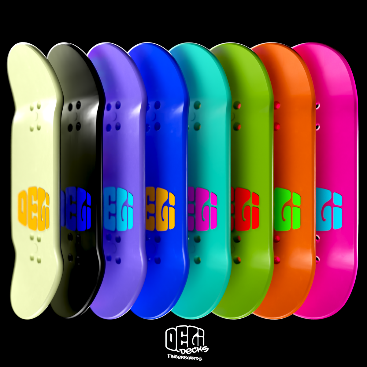 DELIDECKS "Check Pls" 29mm Fingerboard Deck - Fingerboard - FB Decks