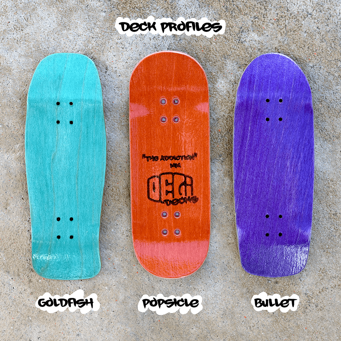 DELIDECKS "Matrix" 33mm Fingerboard Deck - Fingerboard - FB Decks