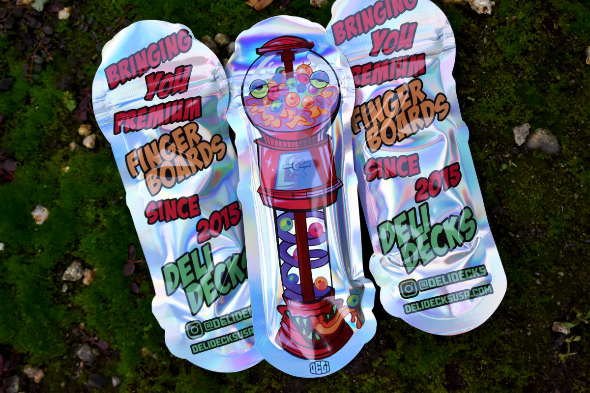 DELIDECKS "Matrix" 33mm Fingerboard Deck - Fingerboard - FB Decks