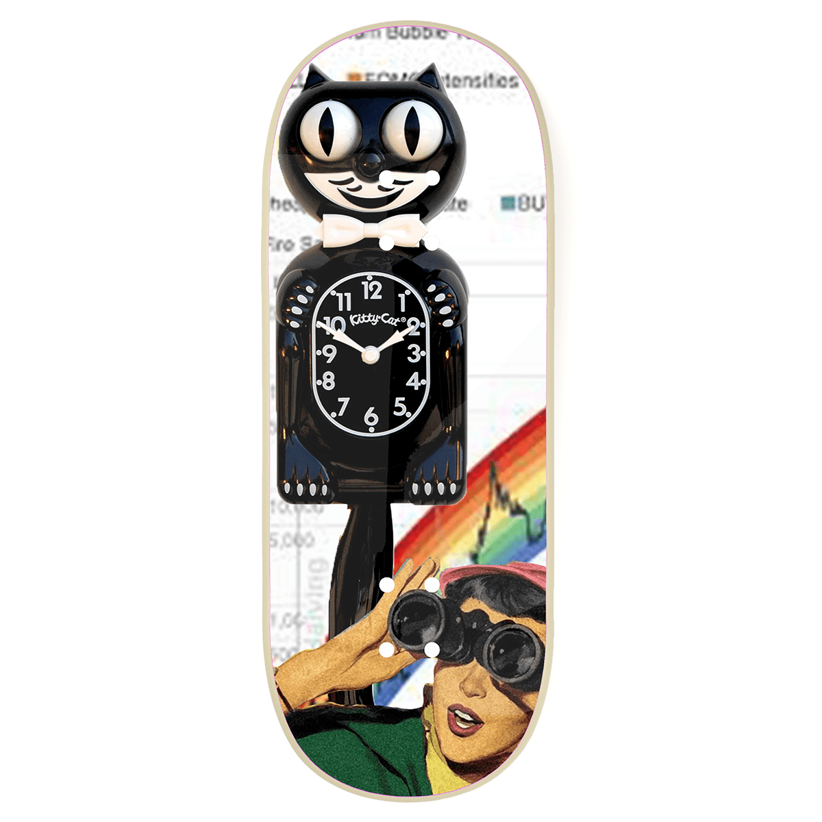 DELIDECKS "Time Management" 33mm Fingerboard Deck - Fingerboard - FB Decks