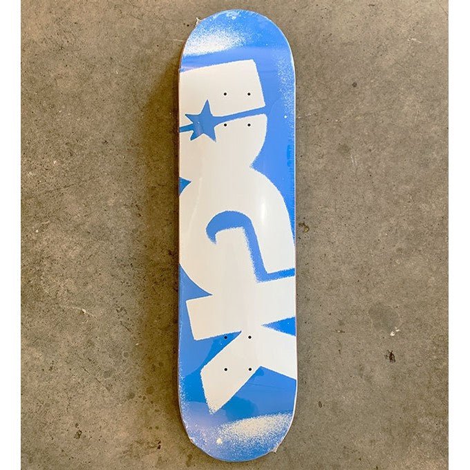 DGK OG Logo 7.75" Deck (Light Blue/White) - Skateboard - Decks