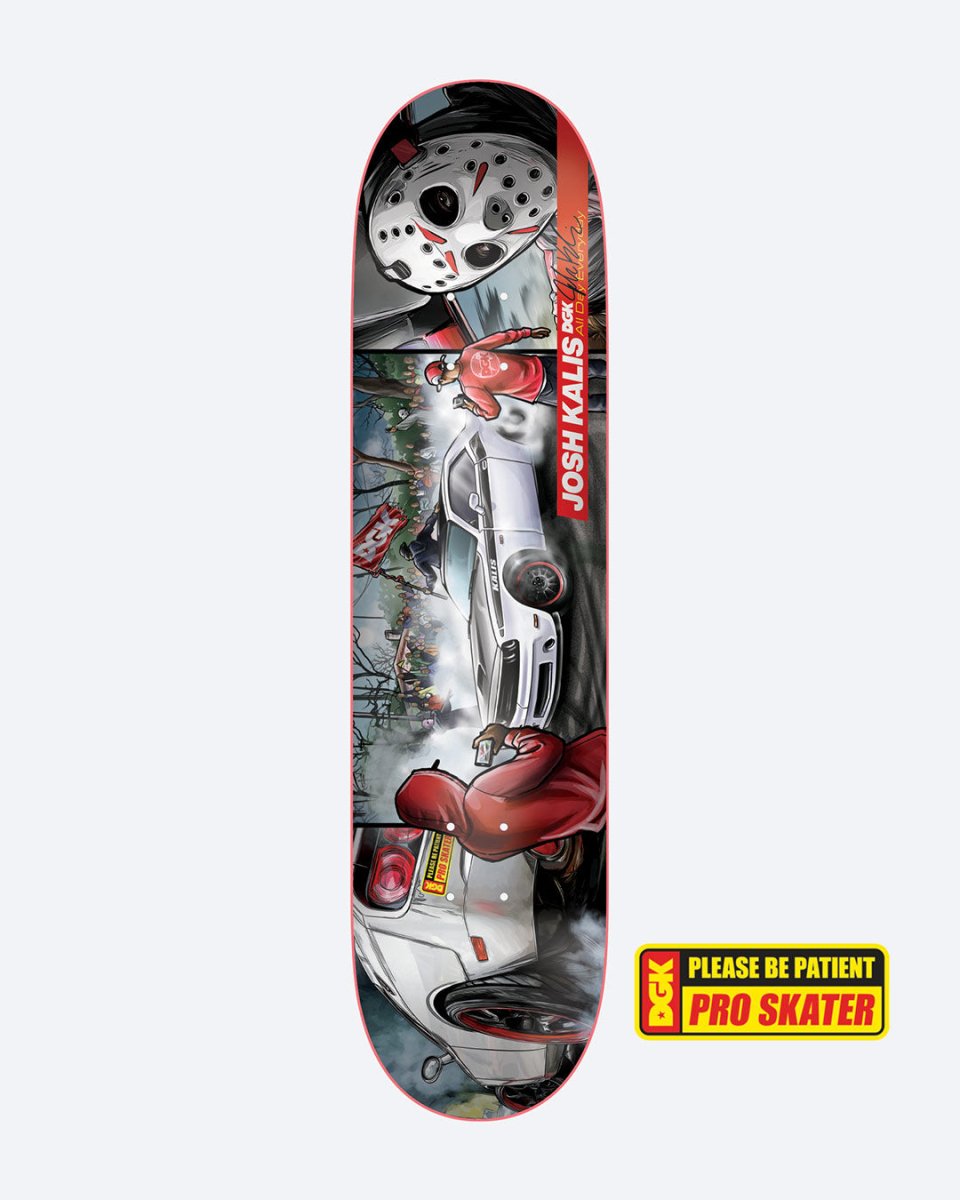 DGK Oversteer Kalis 8.06" Deck Wb:14.0 - Skateboard - Decks