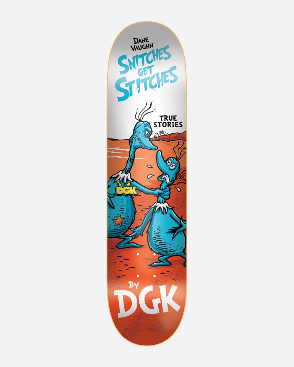 DGK Stitches Vaughn 7.8" Deck - Skateboard - Decks