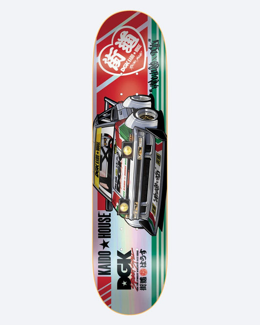 Dgk x Kaido House 8.25 Raceway Rainbow Prismatic Deck - Skateboard - Decks