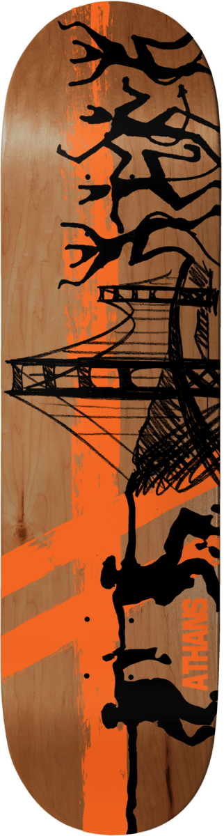 DW CA Dance Deck 8.25" - Skateboard - Decks