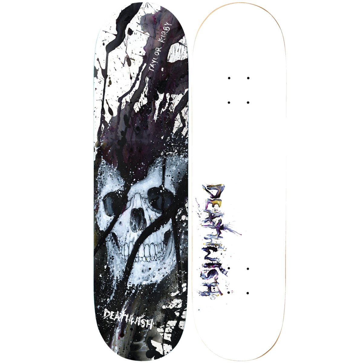 DW TAYLOR KIRBY READ MY BONES 8.5 Deck - Skateboard - Decks