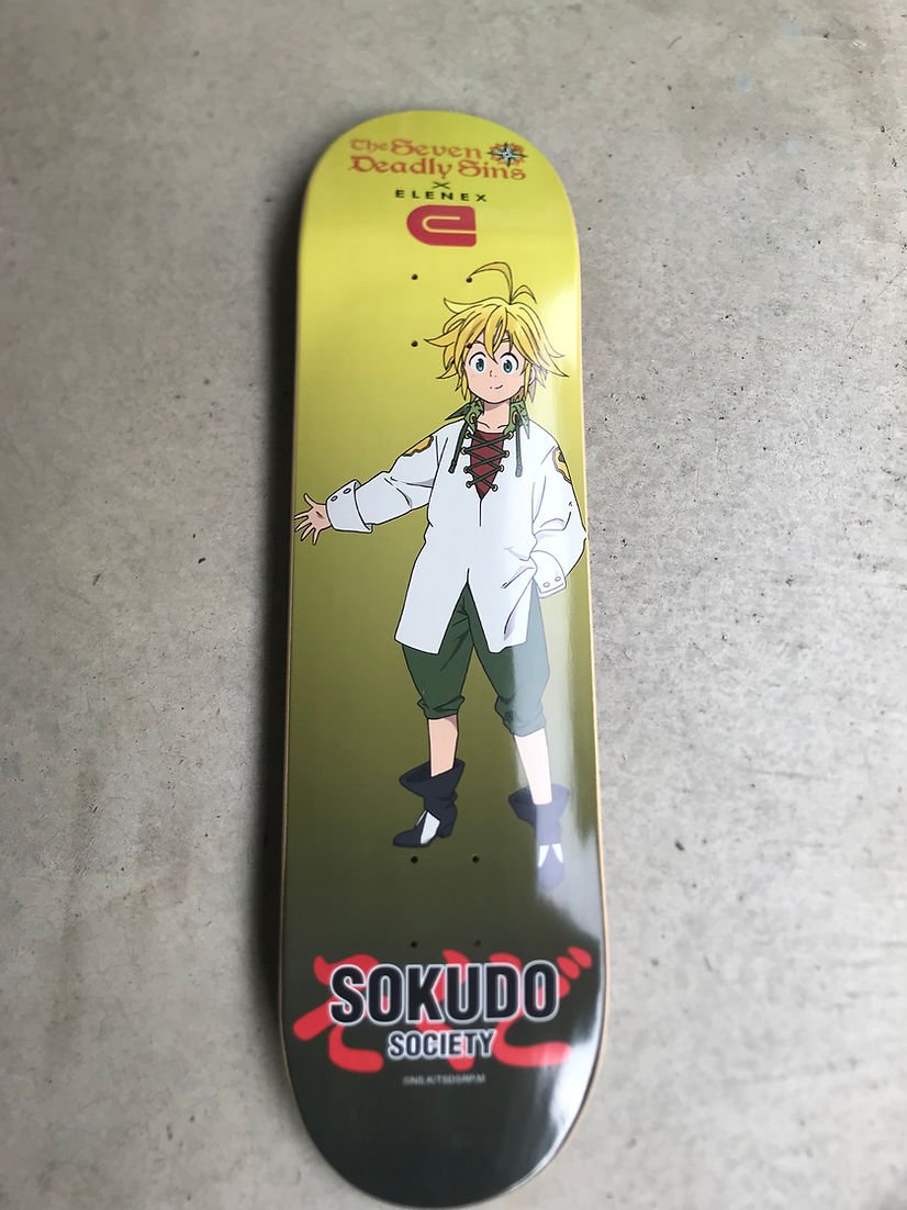 Elenex Melodias 8.5" 7 deadly sins deck - Skateboard - Decks