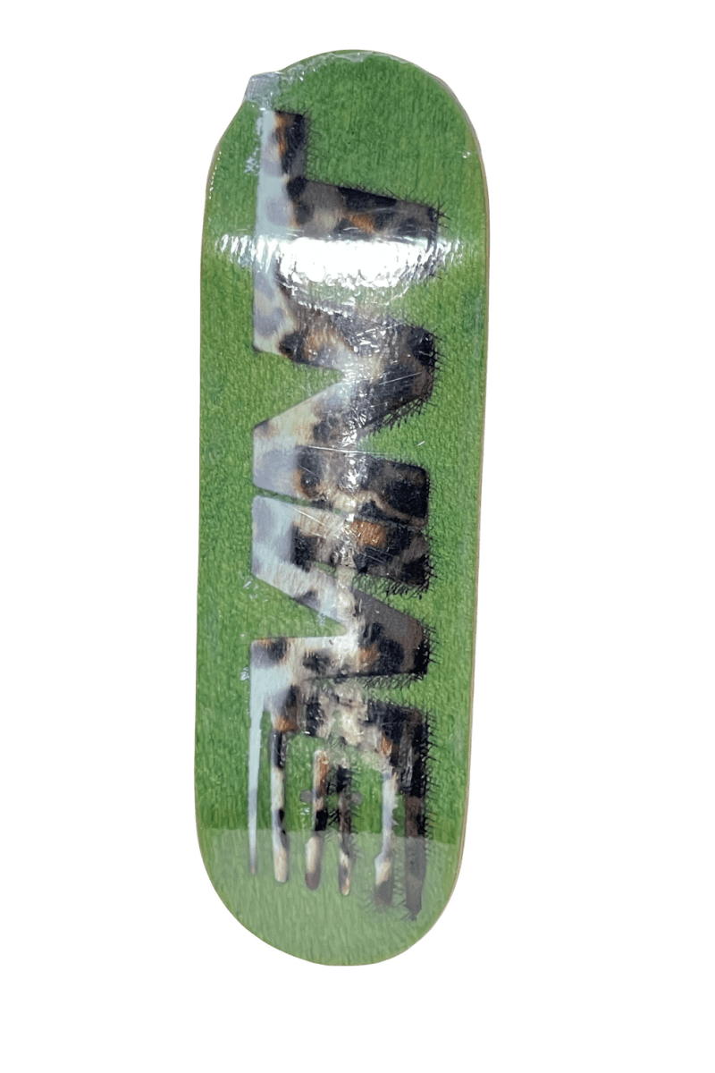 Emanant 7Ply Defined 34mm - Cheetah Print Fingerboard Deck - Fingerboard - FB Decks