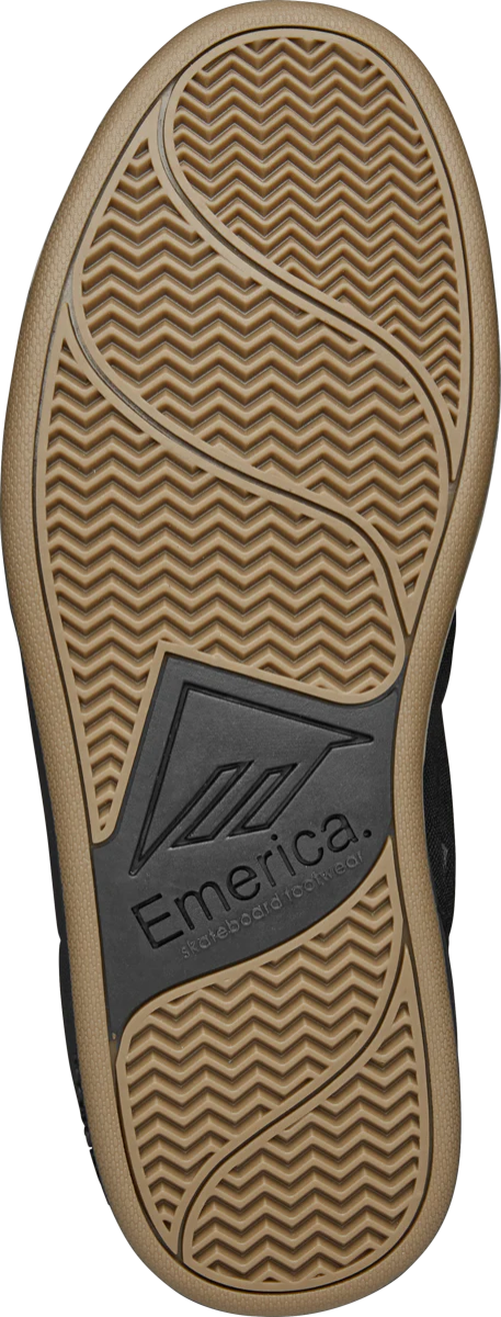 Emerica Heritic (Black/Black) - Shoes - Mens Shoes