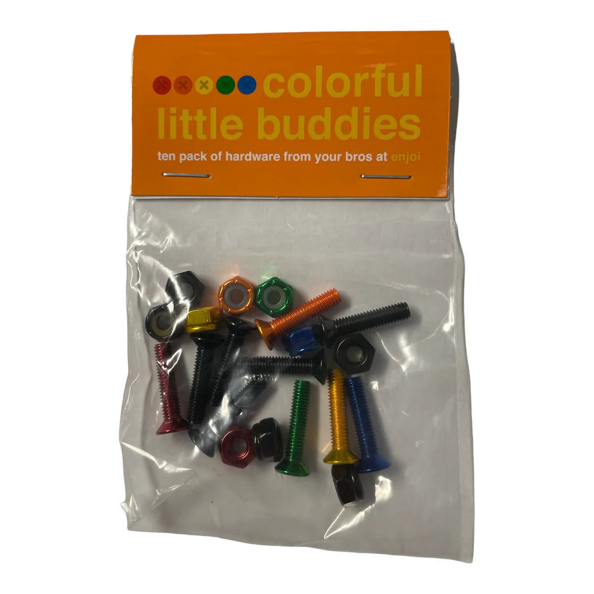 Enjoi Colorful Little Buddies 1" Phillips - Skateboard - Hardware