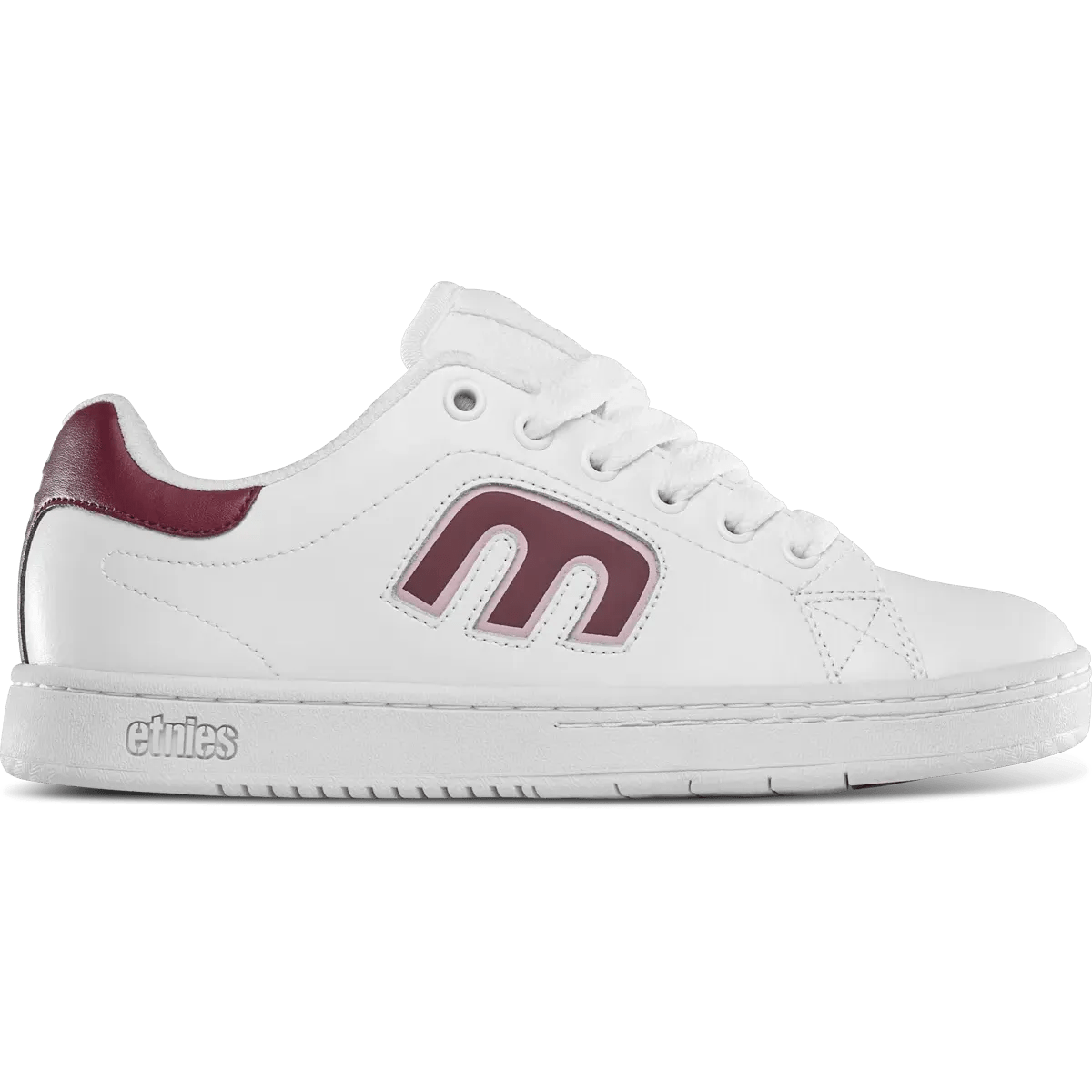 Etnies Callcut W's X Kab - White/Burgundy - Shoes - Womens Shoes
